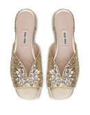 glitter mules