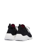 logo knitted sneakers