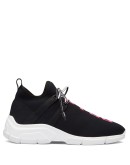 logo knitted sneakers