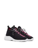 logo knitted sneakers
