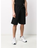 embroidered logo track shorts