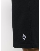 embroidered logo track shorts