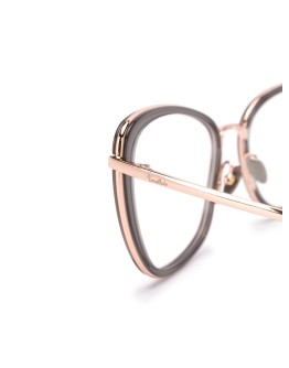 two tone cat-eye frame glasses 