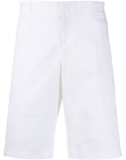 Triangle logo patch bermuda shorts
