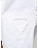Triangle logo patch bermuda shorts