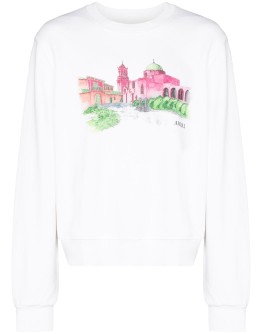 Hotel print sweatshirt