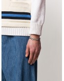 faded link chain bracelet