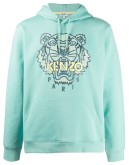 tiger printed hoodie