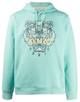 tiger printed hoodie