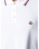 logo patch polo shirt