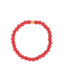 beaded two tone bracelet