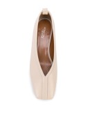 Nappa ballerina shoes