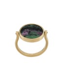 Julius stone-embellished ring