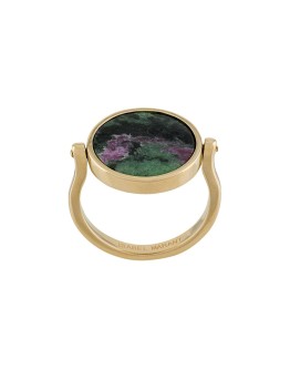 Julius stone-embellished ring