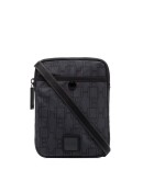 logo print cross body bag