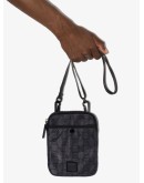 logo print cross body bag