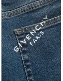 logo stamp slim-fit jeans