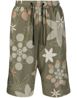 floral print Bermuda shorts