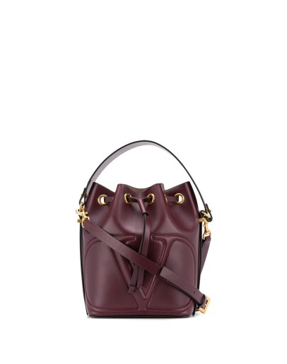 small VLOGO bucket bag
