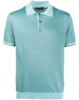 printed polo shirt