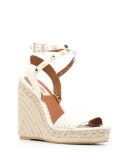 Rockstud woven wedges