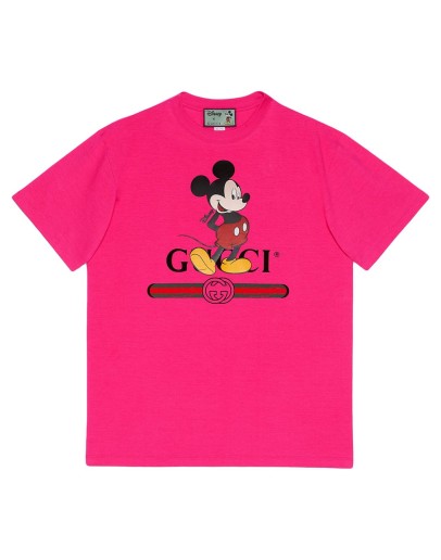  x Disney oversized logo-print T-shirt