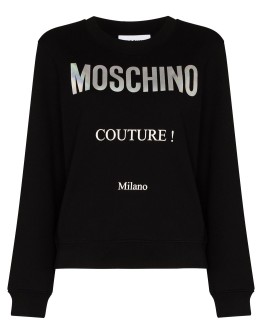 Couture logo-print swearshirt