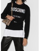 Couture logo-print swearshirt