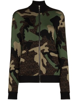 camouflage-print wool sweatshirt