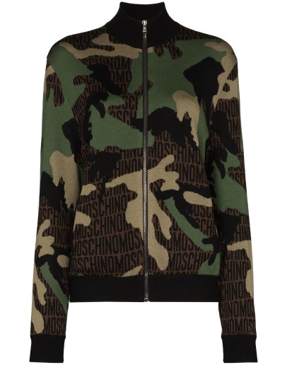 camouflage-print wool sweatshirt