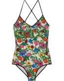 Pop Flora print swimsuit
