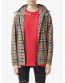 Vintage Check hooded jacket