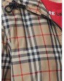 Vintage Check hooded jacket
