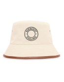 logo print bucket hat