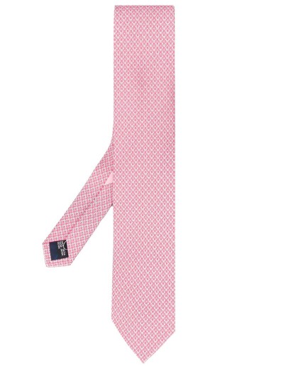 Gancini-print tie