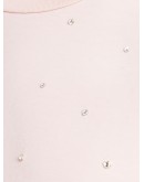 crystal-embellished T-shirt