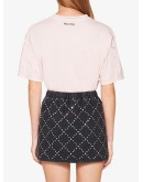 crystal-embellished T-shirt