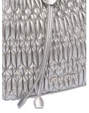 crystal embellished bucket bag