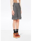 houndstooth check shorts