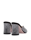 crystal-embellished 85mm mules