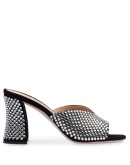 crystal-embellished 85mm mules