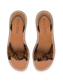 knot detail sandals