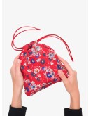 printed cotton pouch