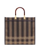 striped Sunshine shopper