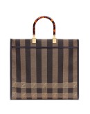 striped Sunshine shopper