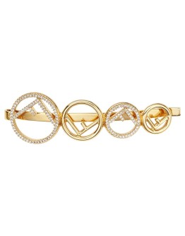 F is Fendi hair clip