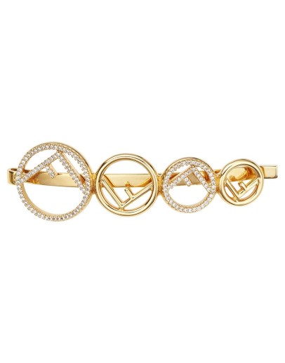 F is Fendi hair clip