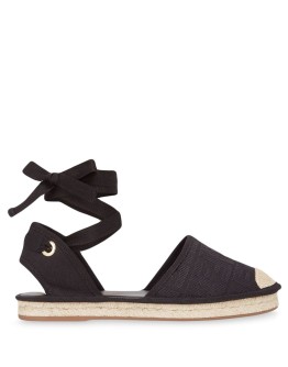 Fendi Roma FF motif flat espadrilles