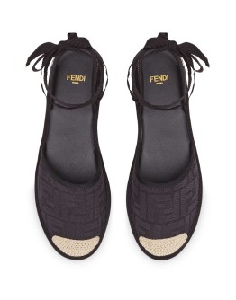 Fendi Roma FF motif flat espadrilles