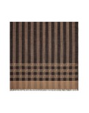 FF motif striped scarf